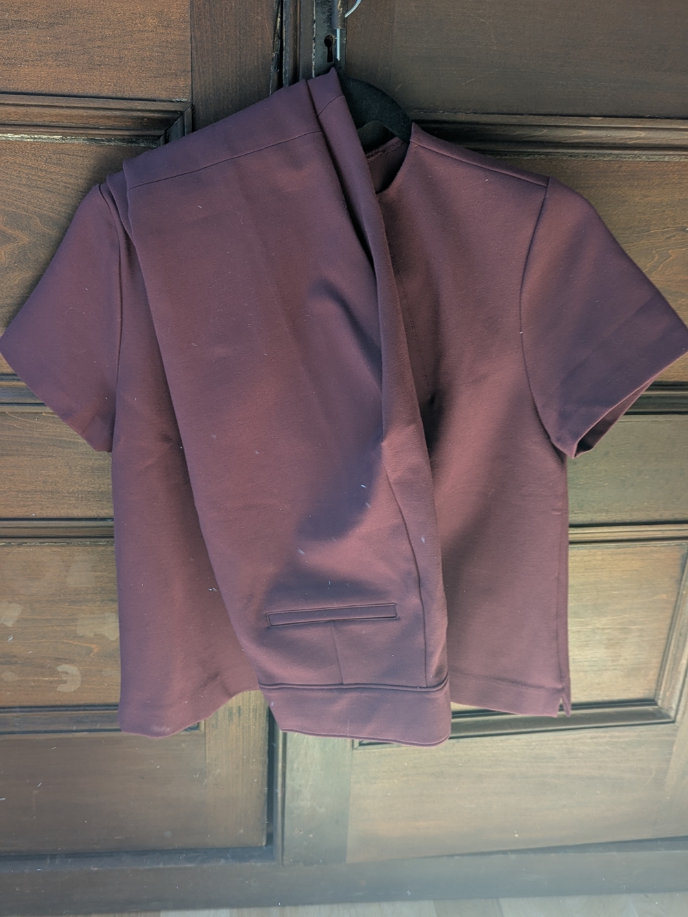 Spanx Set - The Perfect Top And Pant, Kick Flare Chianti 